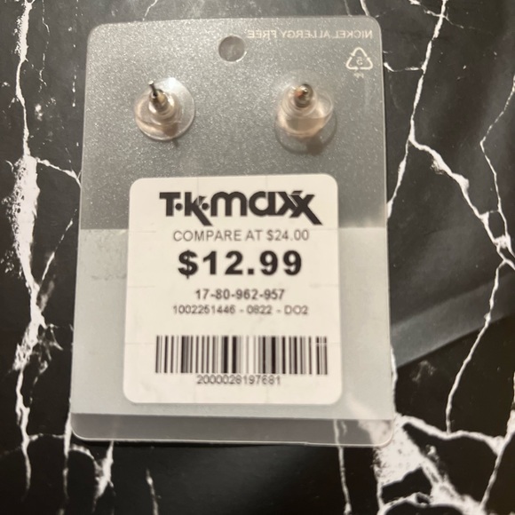 Bling stud earrings - Picture 2 of 3